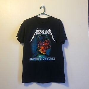 SOLD - 🌸BOGO Metallica Black T-shirt "Hardwired... to Destruct"